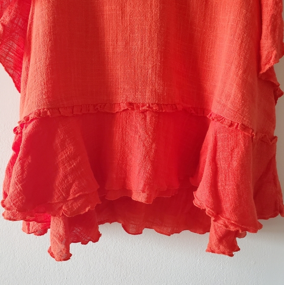 ANTHRO (Maeve) Cascade Tiered Shell Top - Picture 5 of 7